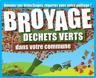 Broyage des déchets : amenez vos branchages, repartez avec votre paillage