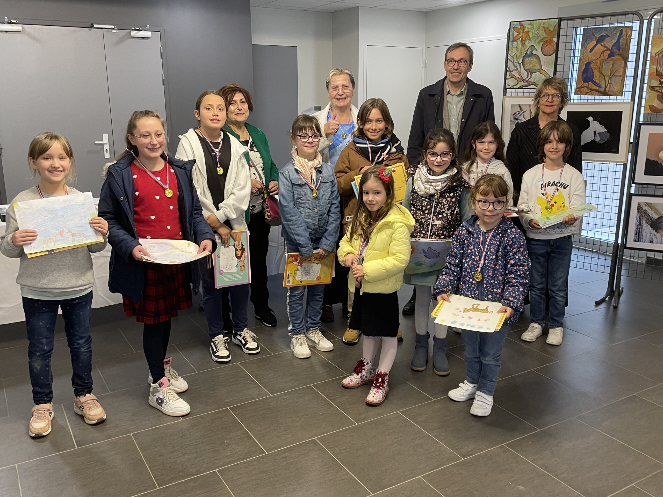 Concours de dessins d&rsquo;enfants