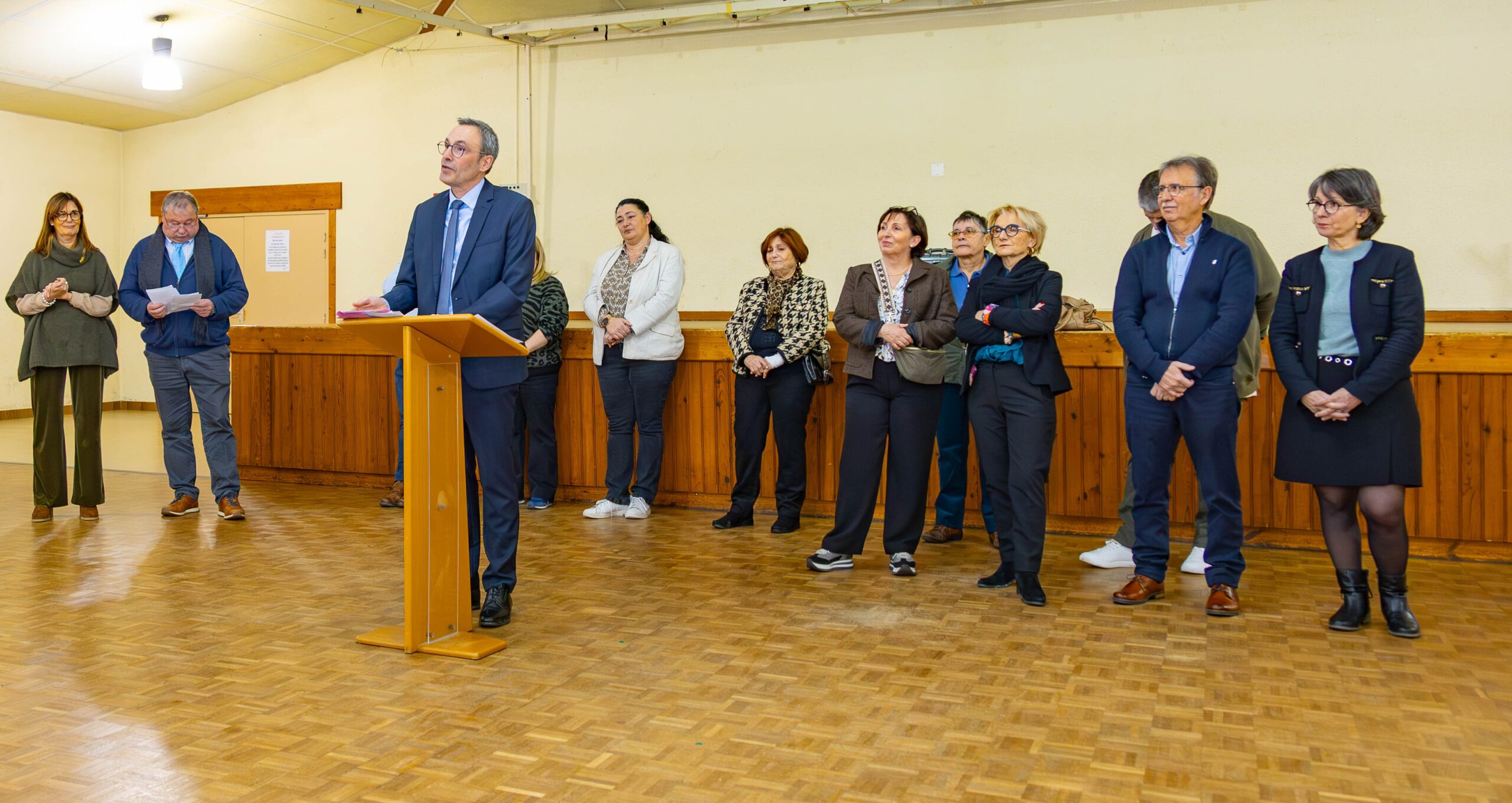 Cérémonie des vœux à Virazeil,