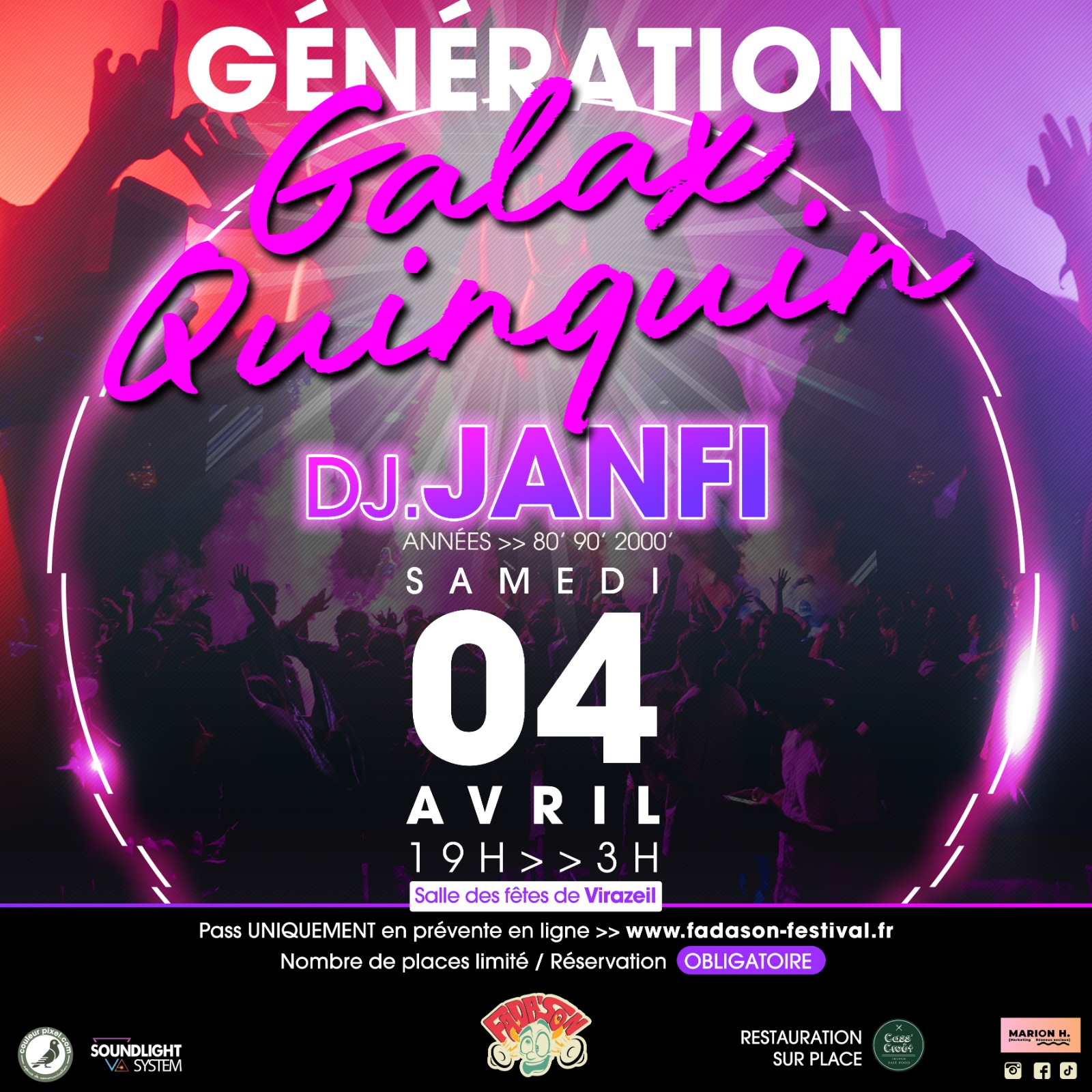 Soirée « Génération Galax Quinquin »